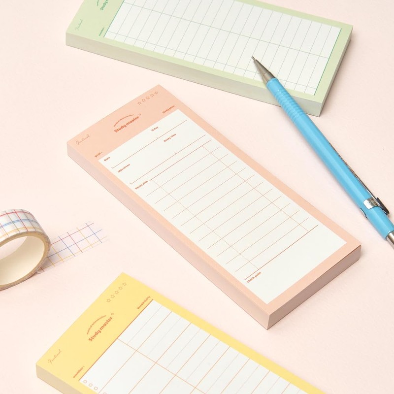 MUNID Handy Notepad, 80 sheets, 2.6 inches X 5.7 inches,