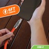 Armor All 6ft Rugged USB-C Cable - Durable, Fast Charging,