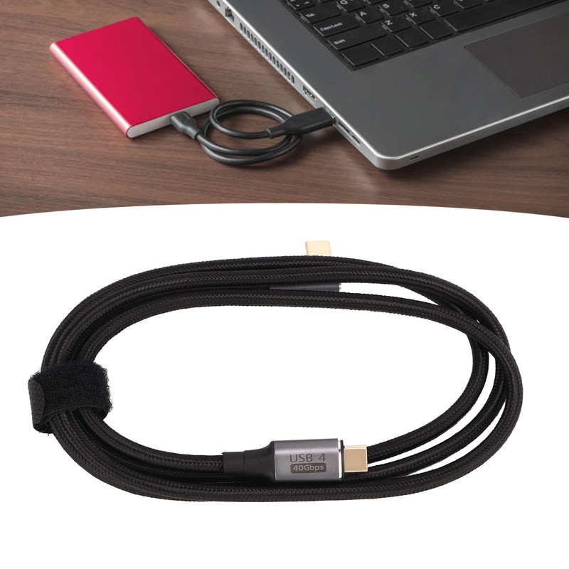1.2m USB C to USB C Cable 40Gbps High Transmission