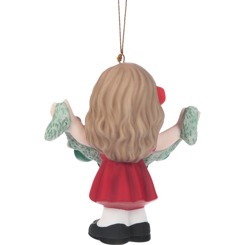 Precious Moments 251002 Deck The Halls 2025 Dated Girl Bisque