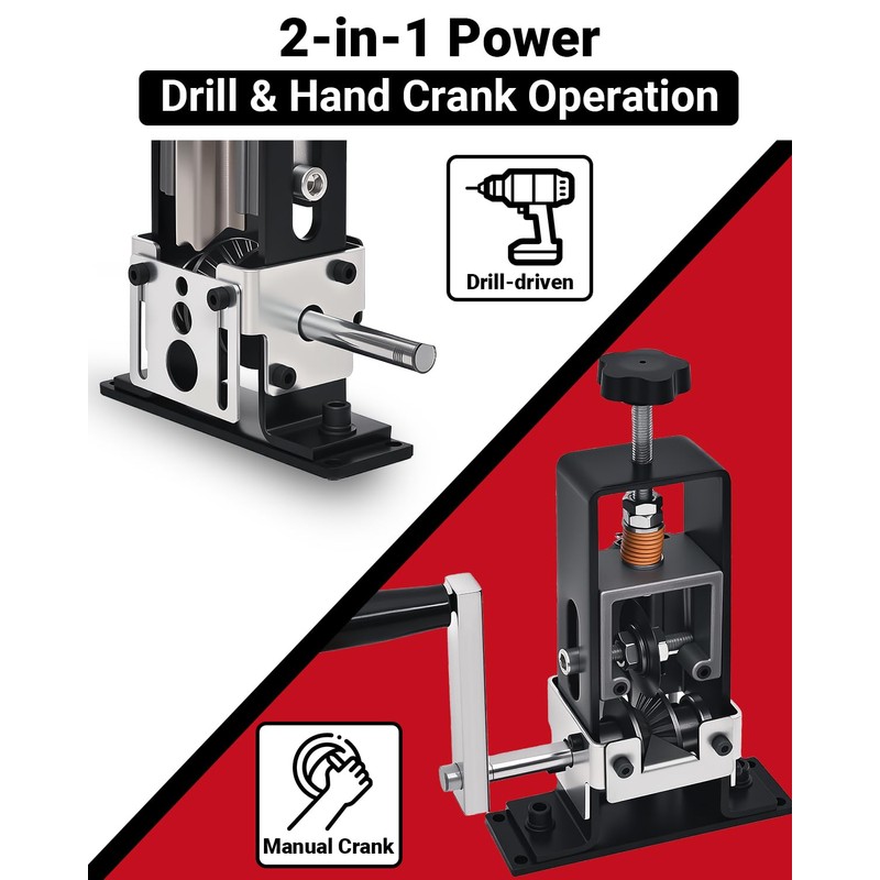 Vorhixa Wire Stripper Machine, 0.06-1 inch Manual Wire Stripping Machine