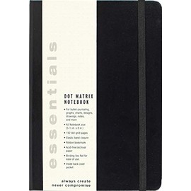 Essentials Dot Matrix Notebook, A5 size