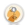 FreeStyle Libre 3 Sensor Stickers, Set of 10 "Abstract" Stickers
