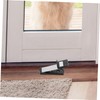 LALAFINA Invisible Door Stopper Magenetic Door Stopper Magnetic Doorstop Black