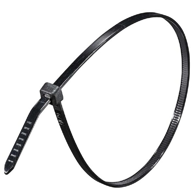 Ohm Electric Weather-Resistant Locking Cable Ties, 11.8 inches (300 mm),
