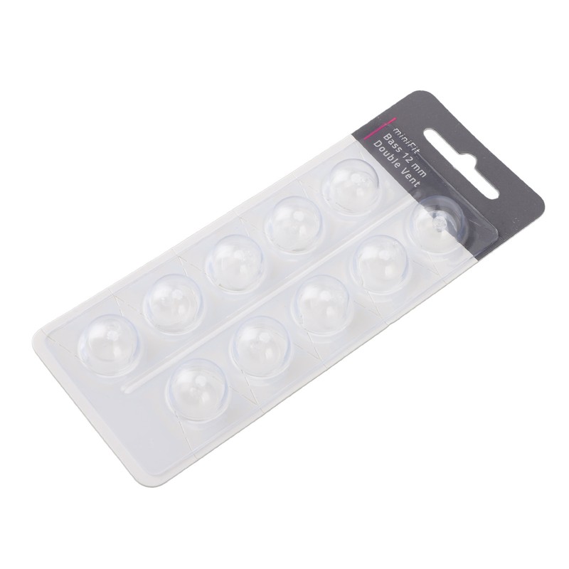 10pcs Double Vent Bass Dome Accessory Single Layer Double Vent