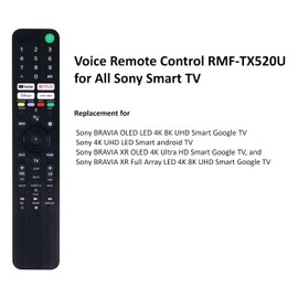 Universal Voice Remote for All Sony Google/Android XR/XBR/KD/K Series 4K LED OLED Smart TVs