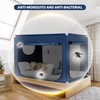 ANC POP Full Bed Canopy Portable Blackout Bed Tent Privacy