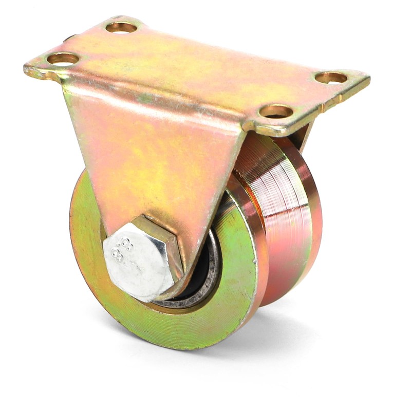 Coloch 8 Pack 2” V-Groove Wheel, Steel Sliding Gate Wheels
