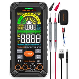 Smart Digital Multimeter Auto-Ranging,10000 Counts True-RMS