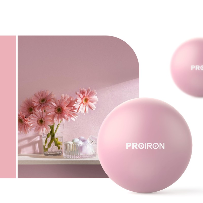 PROIRON Pilates Ball 10 inches Yama Ball Gymnick Ball Soft