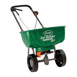 Scotts Deluxe EdgeGuard Push Spreader For Fertilizer