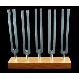 5 Piece Brain Tuners Set - Aluminum Body Tuning Forks