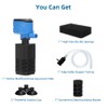 DaToo Aquarium Filter 5-15 Gallon Fish Tank Filter 120GPH Powerful