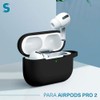 SOVICO - Funda Protectora Compatible con Airpods Pro 2. Silicón