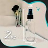 Nevlers 24PK Clear Small Spray Bottle 2 Oz Set |Versatile