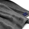 Caleffi Soft 1000538 Bath Towel, Cotton, Anthracite, Standard