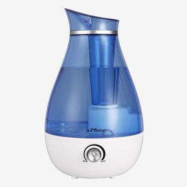 TRY & DO Plant Humidifier Indoor 2.5L Cool Moisture Humidifiers for Bedroom Air Humidifier with Night Light Up to 12 Hours Auto Shut Off (2.5L, Blue)