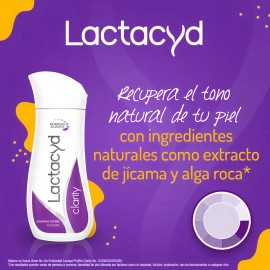 Lactacyd Clarity Shampoo Íntimo  | Uso Diario | 220ml | Recupera Tono Natural