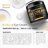 Caffeine Eye Cream For Anti Aging, Dark Circles, Bags, Puffiness.