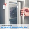 DAYTECH Freezer Door Alarm with Delay 1/2/3/4 mins When Left