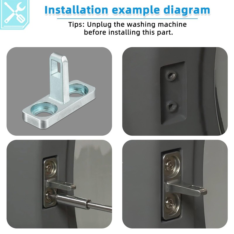 5304505088 Washer Door Latch for Electrolux Frigidaire Washer Door Strike,1pack