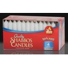 Ner Mitzvah Classic White Taper Candles – 5 Inch Candles