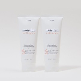 Etude Moisture-filled Collagen Cleansing Foam 150ml AD (2 packs) / 에뛰드 수분가득 콜라겐 클렌징폼 150ml AD 2개