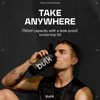 Bulk Iconic Shaker Bottle, Gunmetal Black, 750 ml