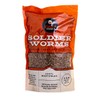Fluker's Culinary Coop Premium Chicken Treats, Dried Soldier Worms, Packed