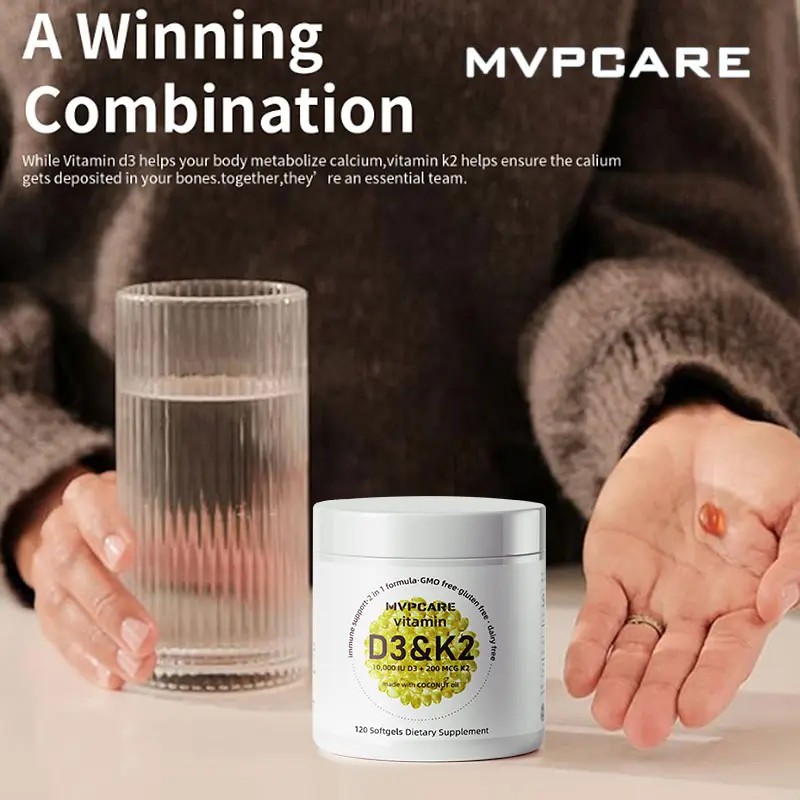 Vitamina 200mcg 10000iu 120 Cápsulas Deal Sabor Mvpcare Life Extractos