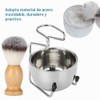 Set de Afeitado con Jabonera + Brocha de Afeitar +