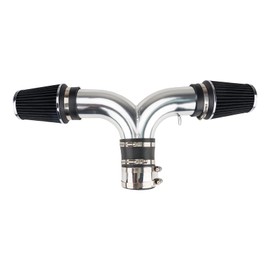 SIZZER Cold Air Intake Direct Fit 2003-2008 Ram 1500 DRSS-5120 w/Filter Air Intake System Increase Horse Power and Torque - Black