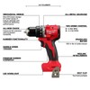 Milwaukee M18 Compact 1/2 in Hammer Drill/Driver (Bare Tool)(Renewed) 3602-20
