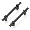 Ravinte 15 Pack 6-3/8 Inch Cabinet Pulls Matte Black Kitchen