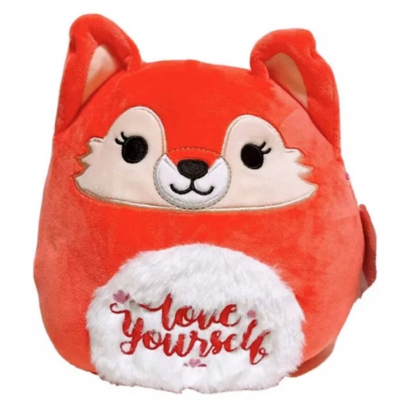 Squishmallows Inspiration Messages 8" Plush Doll (Lexi Red Fox 8”)