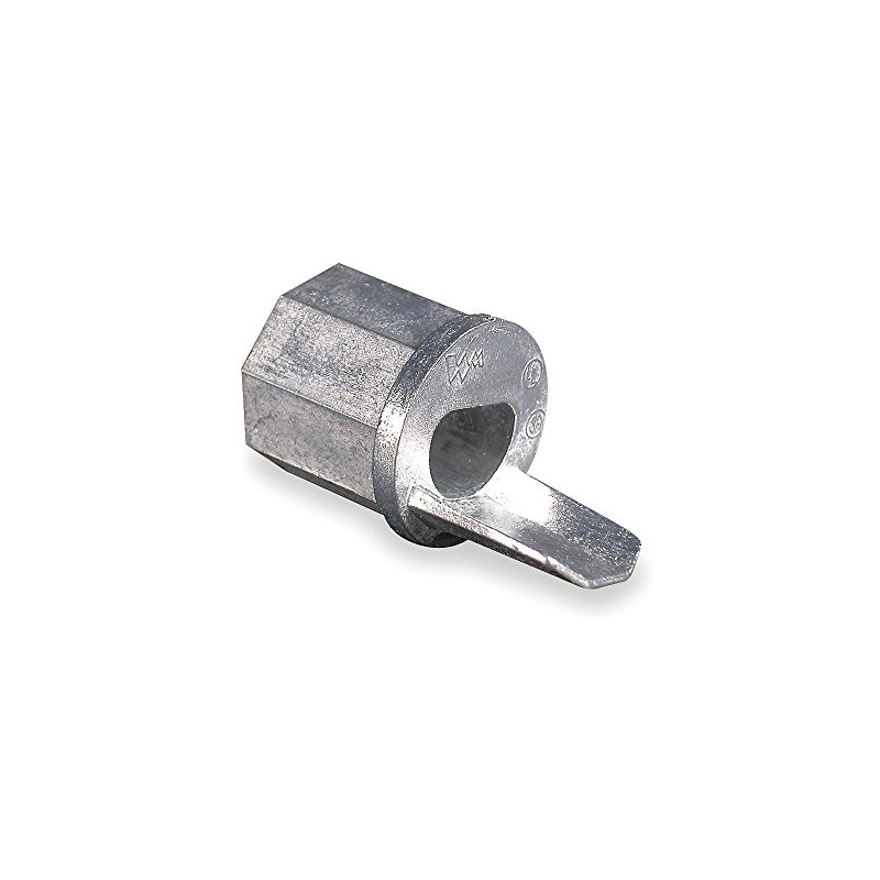 WIREMOLD 5782 V500/700 Conduit Connector Fitting, Galvanized Steel, single-Channel, 1/2"