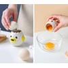 LuoCoCo Cute Egg Separator, Ceramics Vomiting Chicken Egg Yolk White