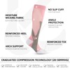 Kickticks - 4 pares de calcetines de compresión para mujer