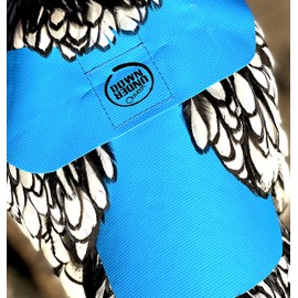 DOWN UNDER OUTDOORS 4 Pack Very Very Small PVC Chicken Saddles, Bantams, Young Birds (Blue)