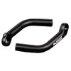 MOUNTY Hand Grips the handlebar Ends Lite (Black) (Schwarz)-Standard