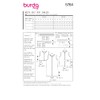 Burda Easy Sewing Pattern Ladies Long Vest Sizes 8-20