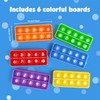 Aizweb Ten-Frame Counting Toys,Math Manipulative for Elementary,Number Math Games, Montessori