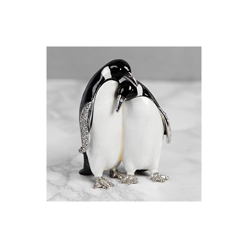 Pair of Penguins - Trinket box - Treasured Trinkets