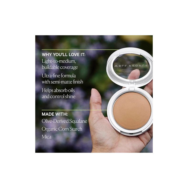 W3ll People Natural Bio Base Baked Foundation Fair Golden