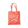 A Girl Has No Name Tote Bag - coral One