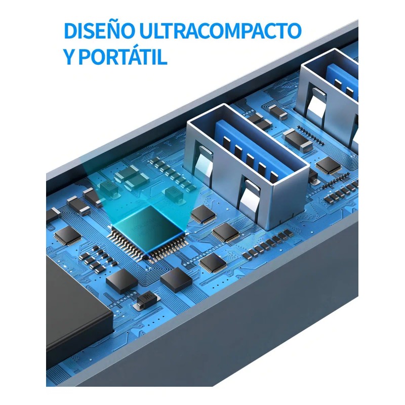 Adaptador Usb Ethernet C 3.0 A Rj45 Red Lan 4