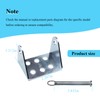Garage Door Openers 41A4353 Header Bracket W/Clevis Pin, Fit for