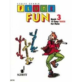 Flute Fun: 15 Easy Trios. Vol. 3. 3 Flöten. Spielpartitur.
