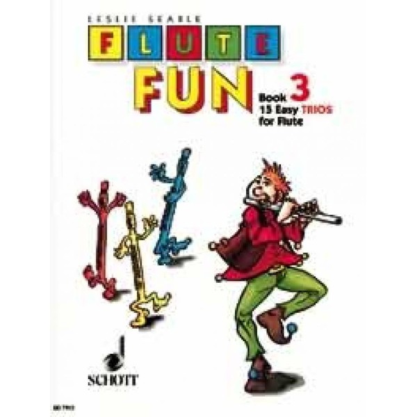 Flute Fun: 15 Easy Trios. Vol. 3. 3 Flöten. Spielpartitur.